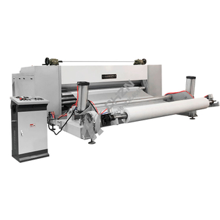Machine de gaufrage de papier à motif de tissu à pression d'air